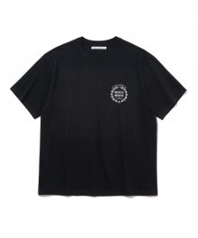 laurel wreath T-shirt [BLACK]