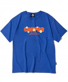 ORANGE CAMPER LOGO 티셔츠 - 블루