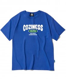 COZINESS VARSITY LOGO 티셔츠 - 블루