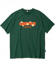 ORANGE CAMPER LOGO 티셔츠 - 그린