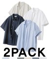 [2PACK] 라이크린넨 바이오 반팔 셔츠 ( 6Color )