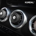 쿤달(KUNDAL) 클래식 무드 딥퍼퓸 차량용 방향제 클립형 본품(디바이스 1ea + 리필 2ea)