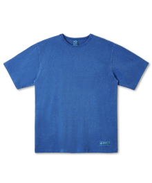 헤비웨이트 블랭크 오버 핏 티셔츠 피그먼트 블루