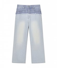 ARIZONA TWOTONE PANTS (BABY BLUE)