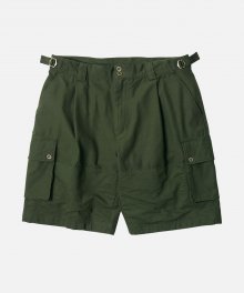 FRENCH ARMY BERMUDA PANTS _ OLIVE