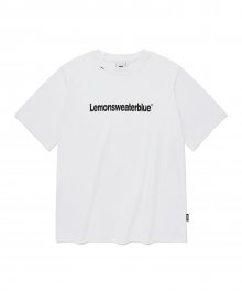 LSB 볼드 로고 반팔 티셔츠 (화이트)