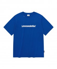 LSB 볼드 로고 반팔 티셔츠 (블루)