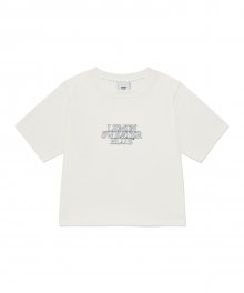 LSB 스티치 레귤러핏 반팔 티셔츠 (화이트)