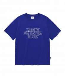 LSB 아웃라인 로고 반팔 티셔츠 (로얄 블루)
