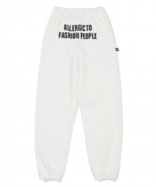 ALLERGIC JOGGER PANTS BABY SNOW