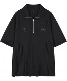 16.Division Sporty Half Zip-up Jersey (FL-106_Black)