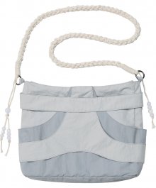 E96 Handmade Layered Bag (FU-725_Sky Gray)