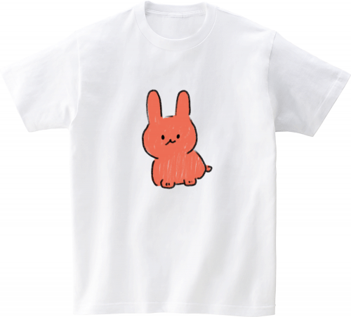 어썸어스(AWESOMEUS) IM RED BUNNY 반팔 티셔츠 화이트 - 28,000 | 무신사 스토어