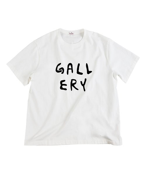 【1011 Gallery】Gallery Logo T-shirt - White 1011갤러리(1011 GALLERY) Gallery Logo T-shirt_White (Restock