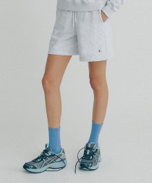 New Active Half Shorts_Women (Light Grey)