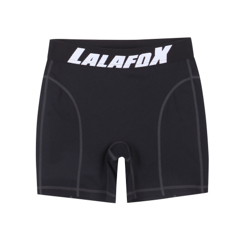LOGO BIKER SHORTS BLACK BP2LG003