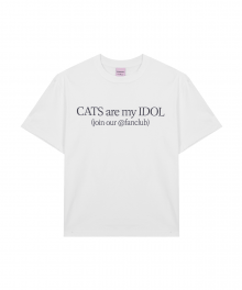 CATS ARE MY IDOL_WHITE