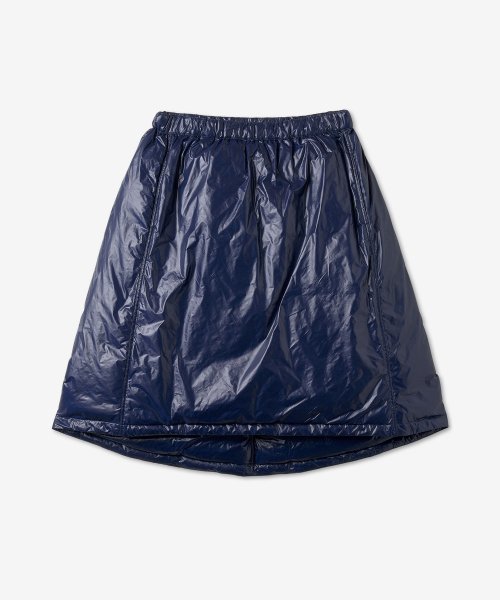 Down padded outlet skirt