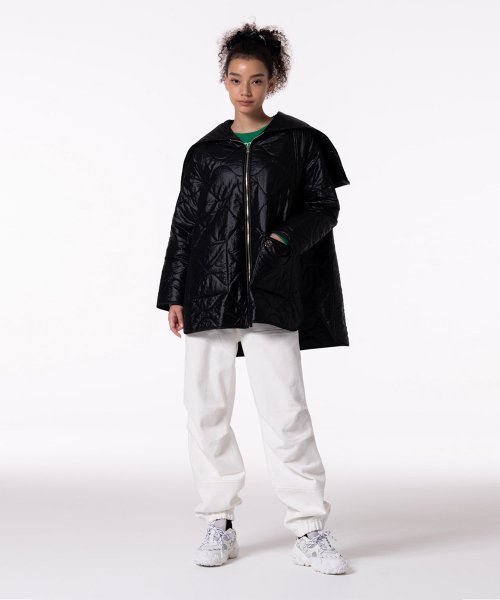 Полукомбинезон пуховик Wings Hoodie Zipper MBCFJP001BK