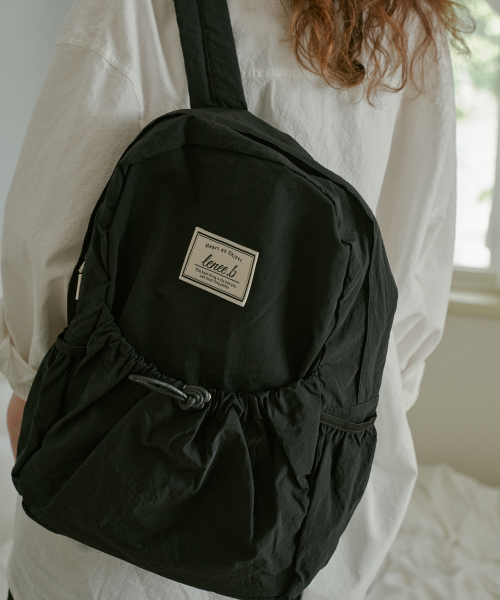 String backpack black