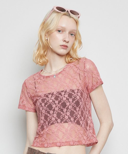 Lace t store shirt