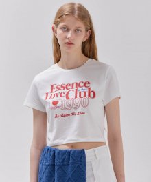 Loveclub Graphic T-shirt in White VW3ME262-01