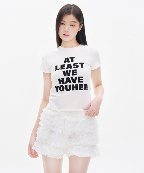 ◆YOUHEE◆ SOLID LETTERING TSHIRTS WHITE MUSINSA | YOUHEE SOLID LETTERING T-SHIRTS WHITE