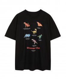 다이노소어 클럽 티셔츠(블랙)