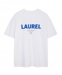 로렐 티셔츠(화이트블루)