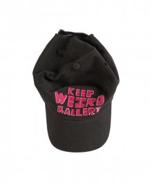 ‘Keep Weird Gallery’ Logo Ball Cap_Charcoal Grey