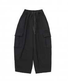 H-T CARGO BALLOON SWEAT PANTS (Charcoal)