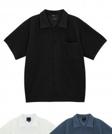 Crochet 1/2 shirts (black)