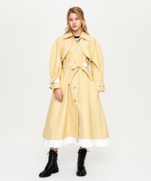 ALEX TRENCH COAT YELLOW