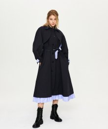 ALEX TRENCH COAT NAVY