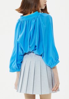 BALLOON BLOUSE (BLUE)