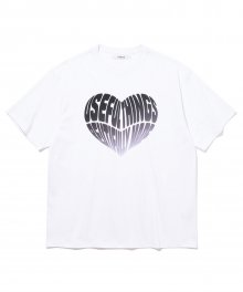 Beauty Heart 티셔츠 WHITE
