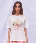 바이탈싸인(VITALSIGN) Flower Rabbit T-Shirt