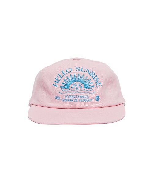 헬로 선라이즈(HELLO SUNRISE) HS Arch Logo 6Panel Cap (Pink) - 사이즈 & 후기 | 무신사