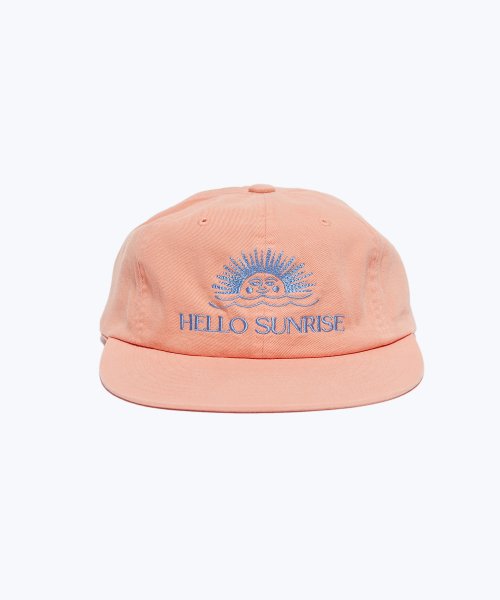 헬로 선라이즈(HELLO SUNRISE) OG Logo 6panel Cap (Peach