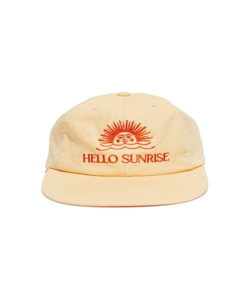 헬로 선라이즈(HELLO SUNRISE) OG Logo 6panel Cap (VTG Yellow