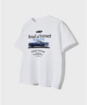 아워스코프(OURSCOPE) Road Of Sunset T-Shirts (White)