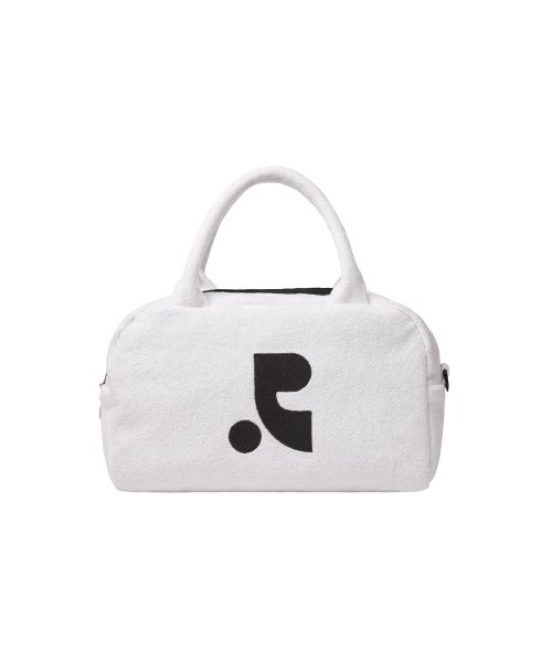 MUSINSA | REST&RECREATION RR LOGO TERRY TOTE BAG WHITE