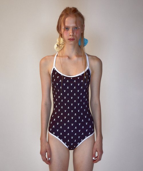 레스트앤레크레이션(REST&RECREATION) RR LOGO PATTERN SWIMSUIT