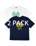 2PACK 오버핏 월계수 반팔 티셔츠