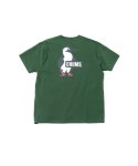 첨스(CHUMS) 부비 로고 티셔츠 Dark Green / CH01-2279