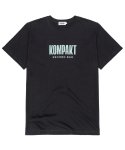 콤팩트 레코드 바(KOMPAKT RECORD BAR) KRB Logo T-shirt - Black