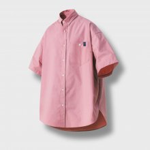 Elementary Pocket Big Half Shirt - Indi Pink