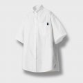 Elementary Pocket Big Half Shirt - White