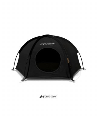그라운드커버(GROUNDCOVER) 야옹하우스 BLACK 고양이&강아지 텐트