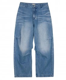 VERTICAL BAGGY JEAN (BLUE)